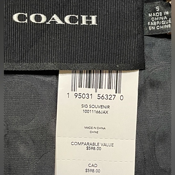COACH Sig Souvenir Size S color Khaki Multi 60% off - Picture 7 of 10